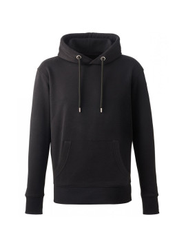 Men’s Anthem Organic Cotton Black Hoodie